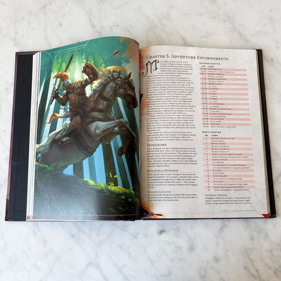 D & D Dungeon Master's Guide Dungeons & Dragons Hardcover Book 1st Printing 2014 - Picture 6 of 9